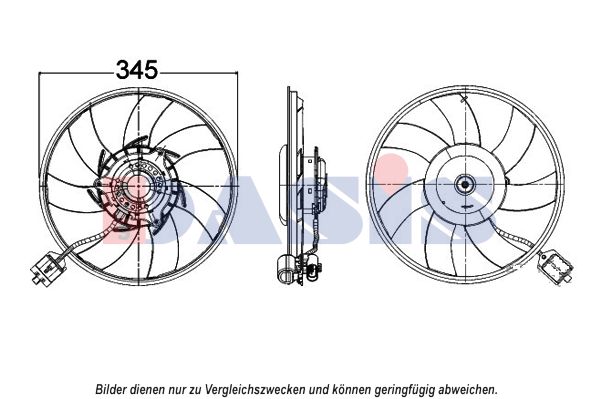 AKS DASIS Ventilators, Motora dzesēšanas sistēma 158103N